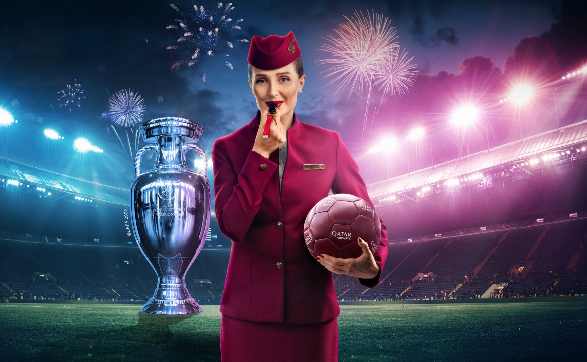 , Aviation: Qatar Airways étend son partenariat avec l&rsquo;UEFA pour les épreuves des équipes nationales masculines